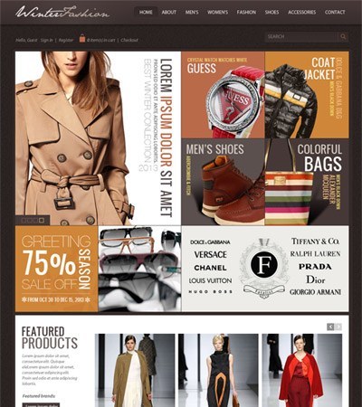 OT WinterFashion responsive joomla template