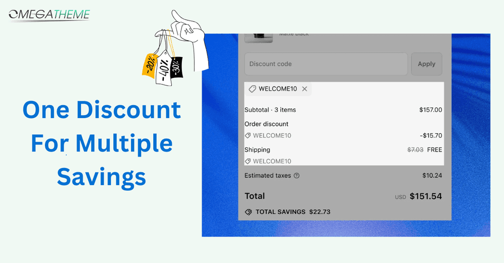 Featured cover for How to create One discount for multiple savings in Shopify