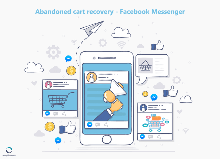 Accelerate revenue by abandoned cart reminders with Facebook messenger