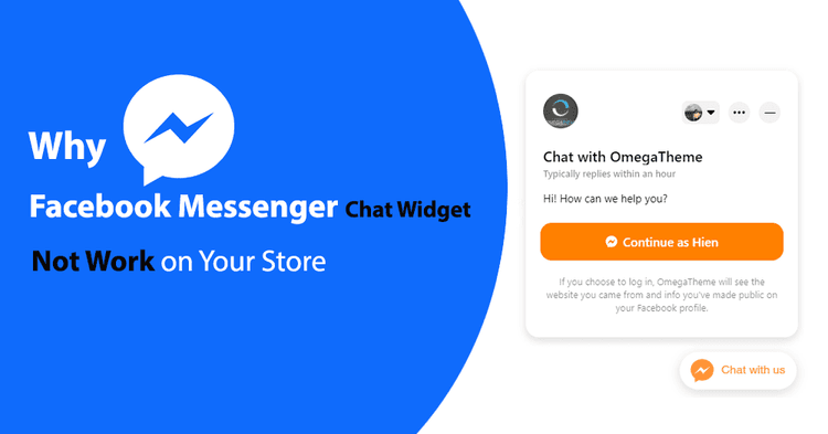 Cover image for 6 common errors when integrating Facebook Messenger chat widget into your store