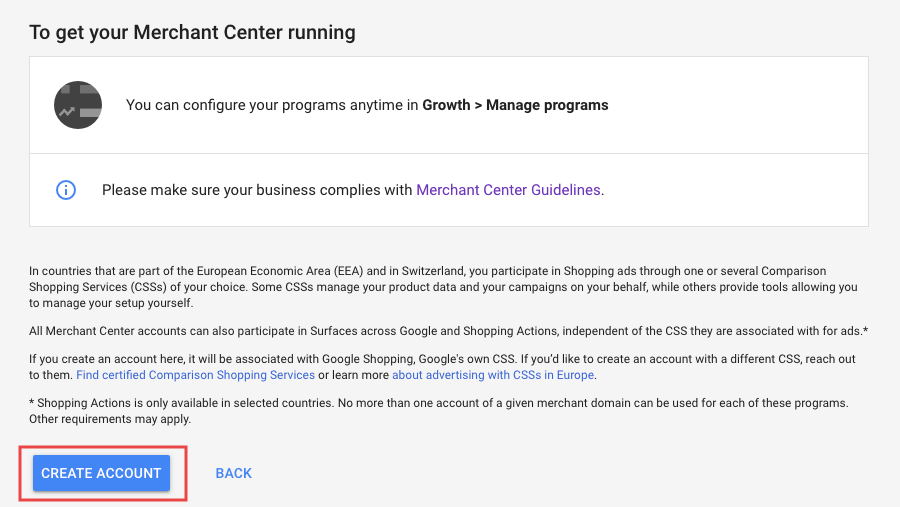 create-google-shopping-account
