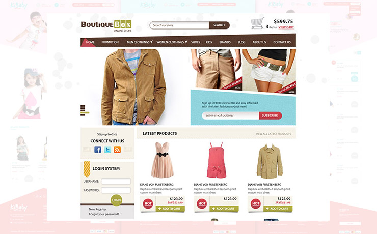 Joomla Template Documentation - OT Boutique Box