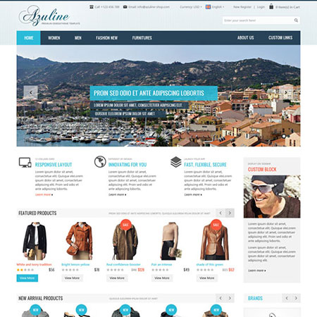 OT Azuline responsive joomla template