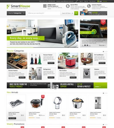 Modern Style Furniture & Accessories Joomla Responsive Template