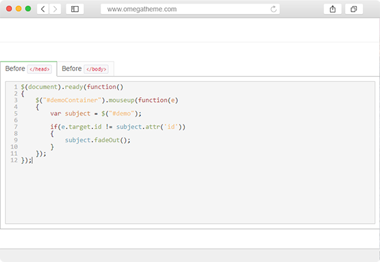 advanced typography custom javascript from joomla backend