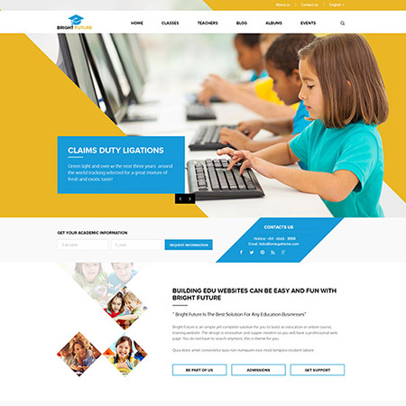 OT Bright Future Wordpress Theme