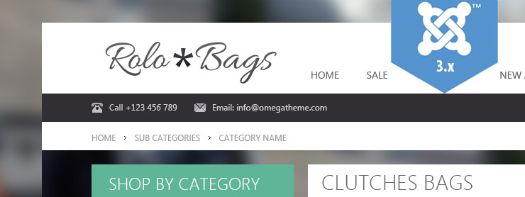 fashion bage for joomla 3