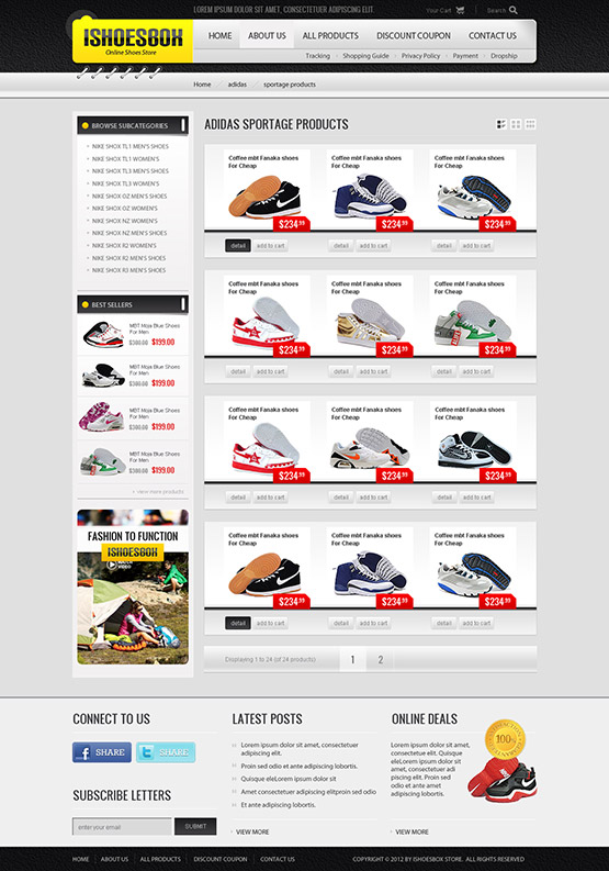category page