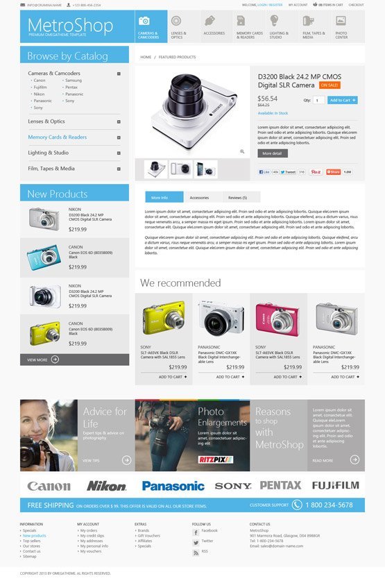 ot-metroshop prestashop detail template