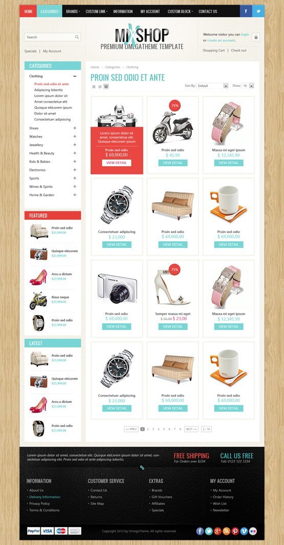 ot-mixshop prestashop category template