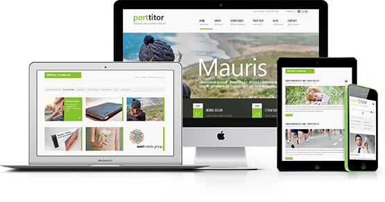 OT Porttitor is portfolio template for Joomla 3