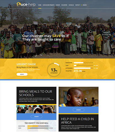 OT UCE Help - Universal Child Education Joomla Template