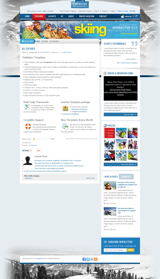 category page