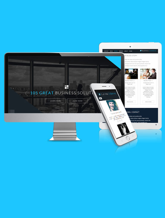 Joomla business onepage responsive