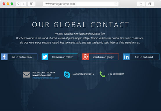 contact page