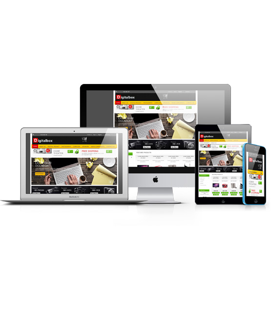 digital prestashop theme - responsive theme